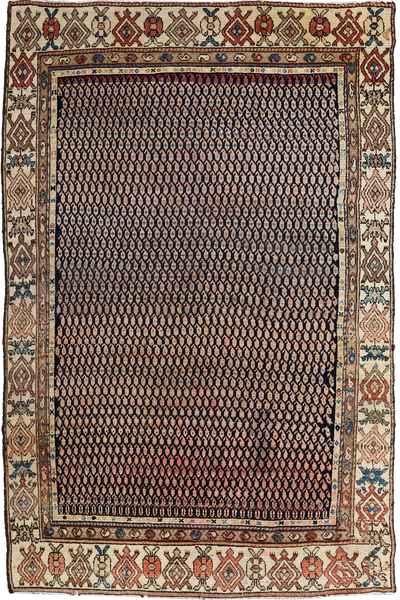 Malayer Antique Hand Knotted  Wool Runner 180x123 cm
