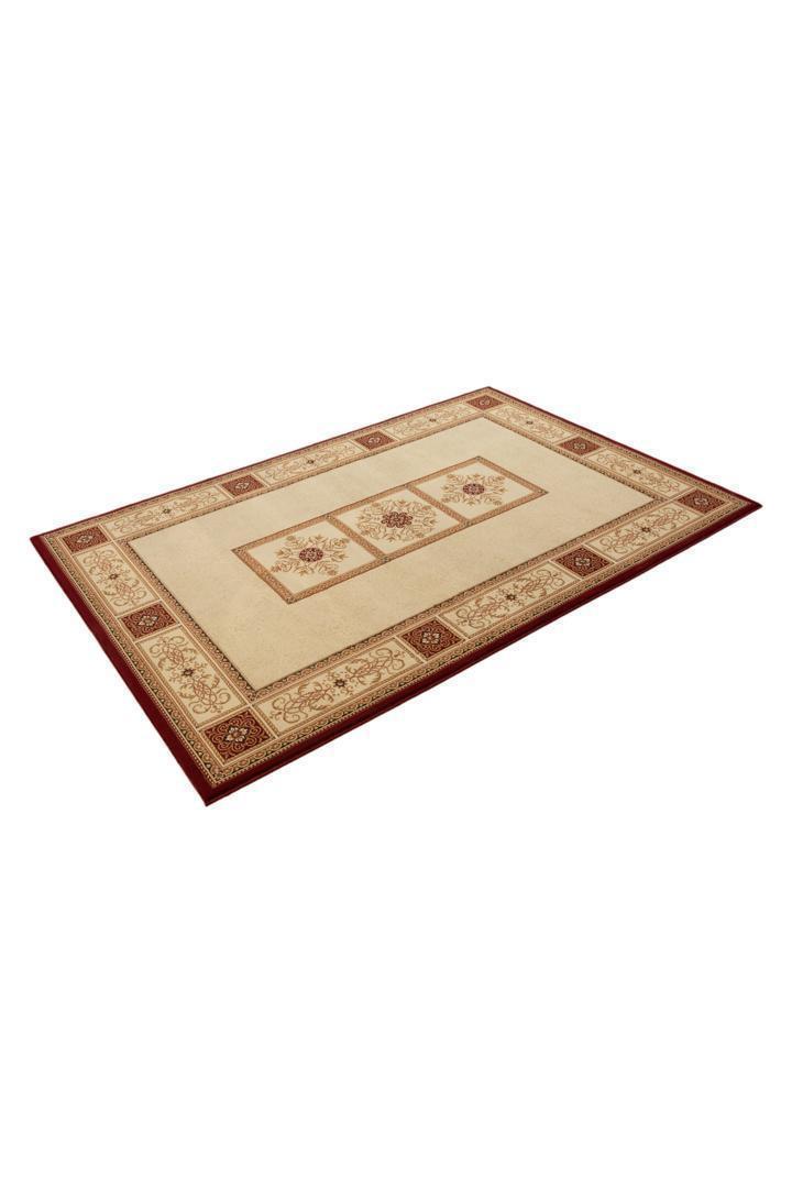 Crown Traditional Medallion Rug - 109 Red