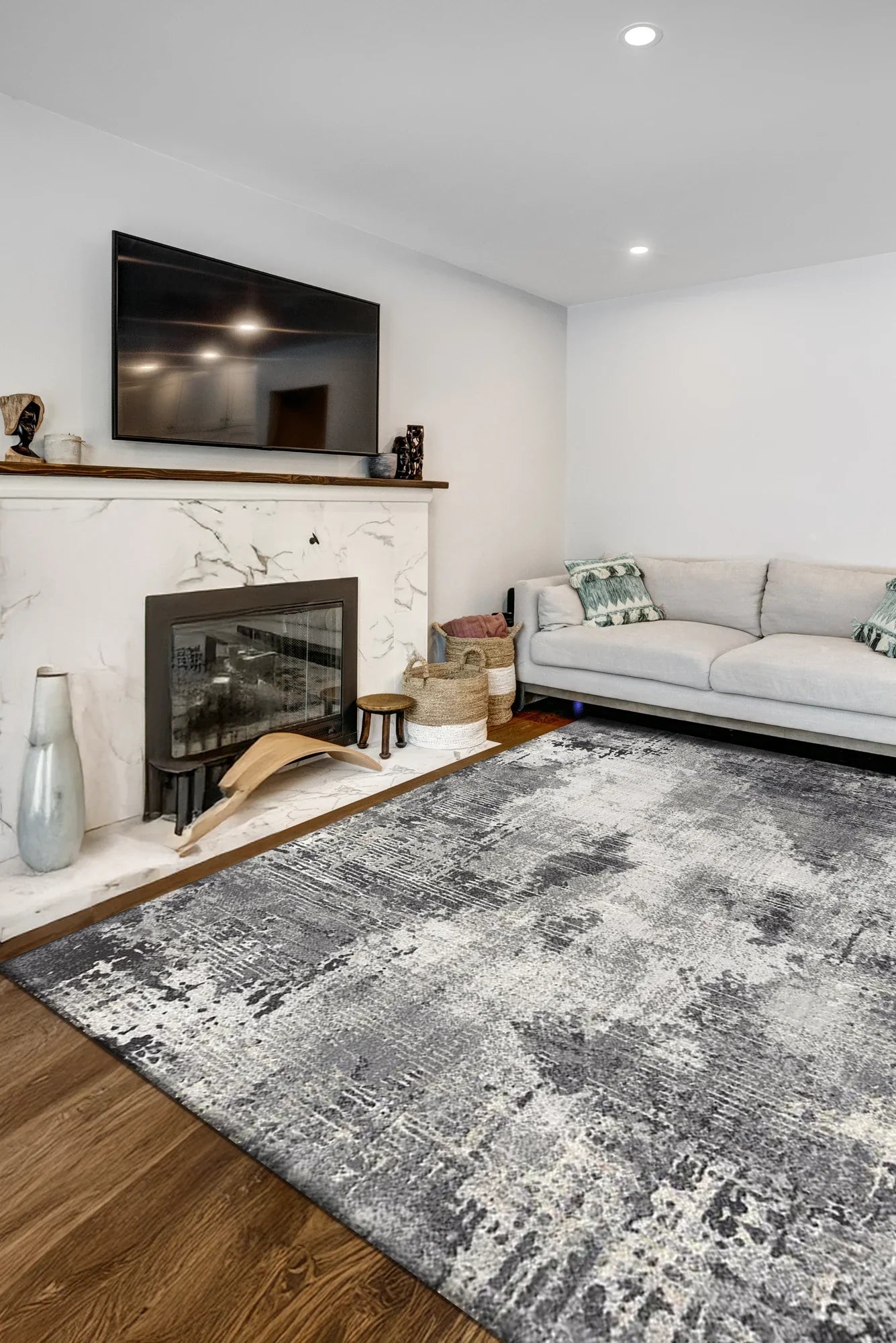 Soft Rugs Soft Distressed Modern Rugs Cyrus Rugs