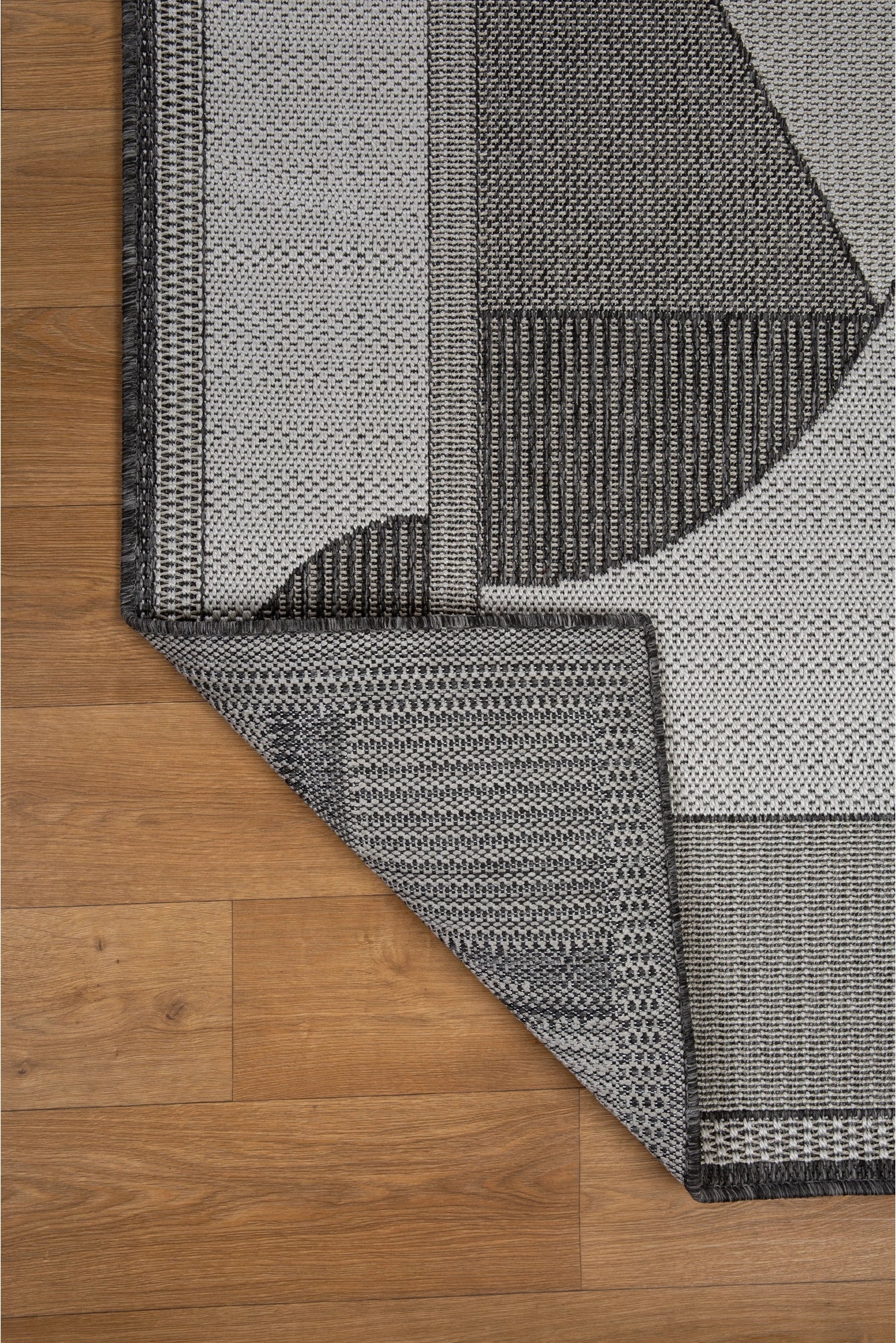 Miran Flatweave Rug 107 - Grey