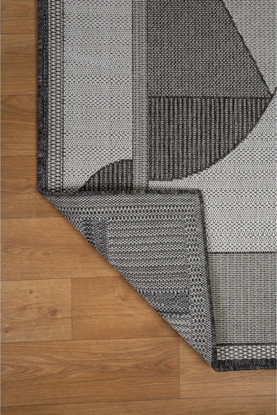 Miran Flatweave Rug 107 - Grey