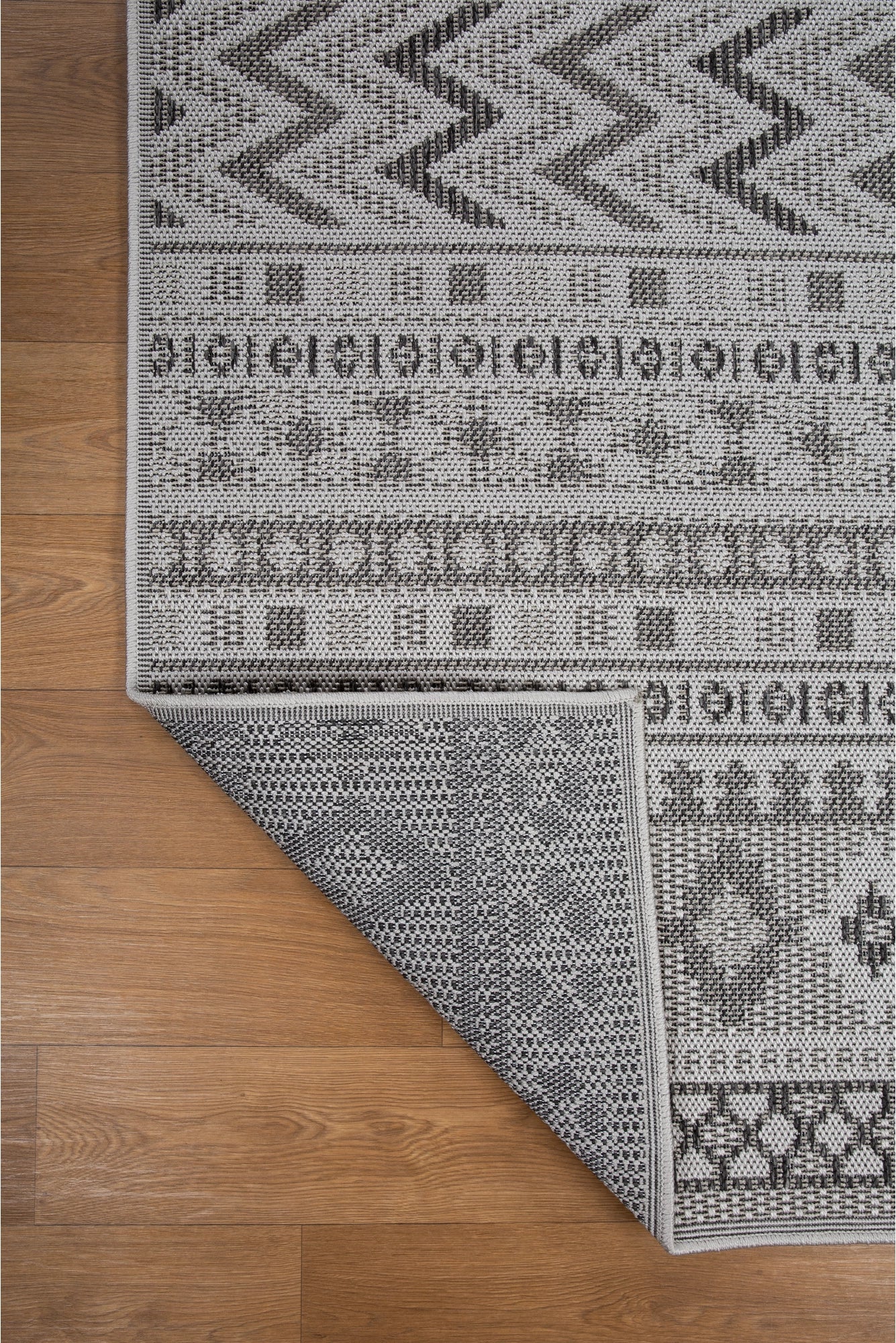 Miran Flatweave Rug 109 - Grey