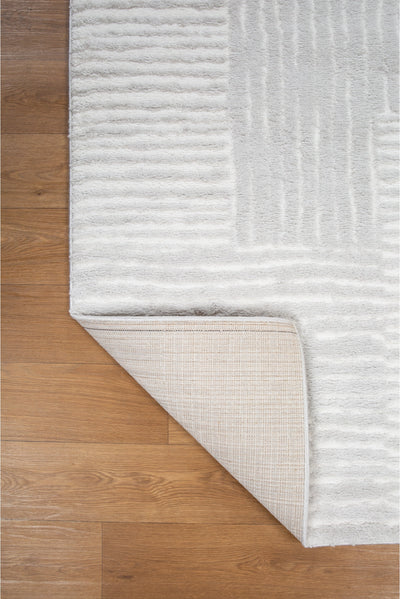 Silver Soft Rug 103  - Grey