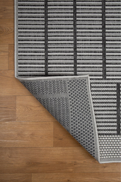 Miran Flatweave Rug 106 - Grey