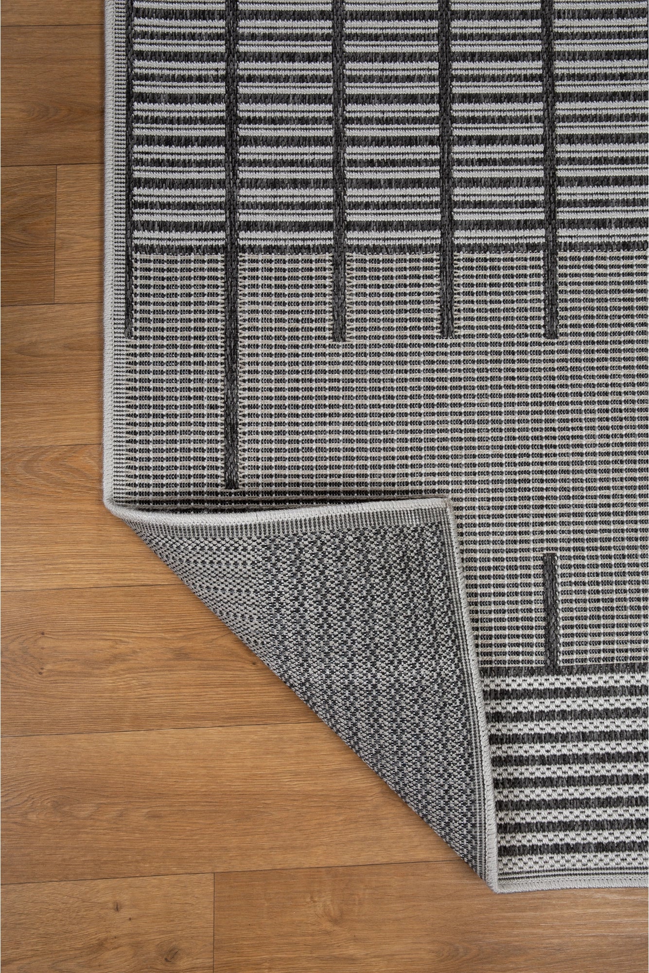 Miran Flatweave Rug 106 - Grey