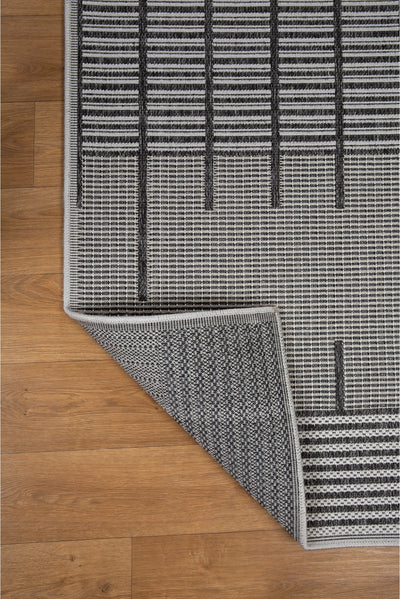 Miran Flatweave Rug 106 - Grey