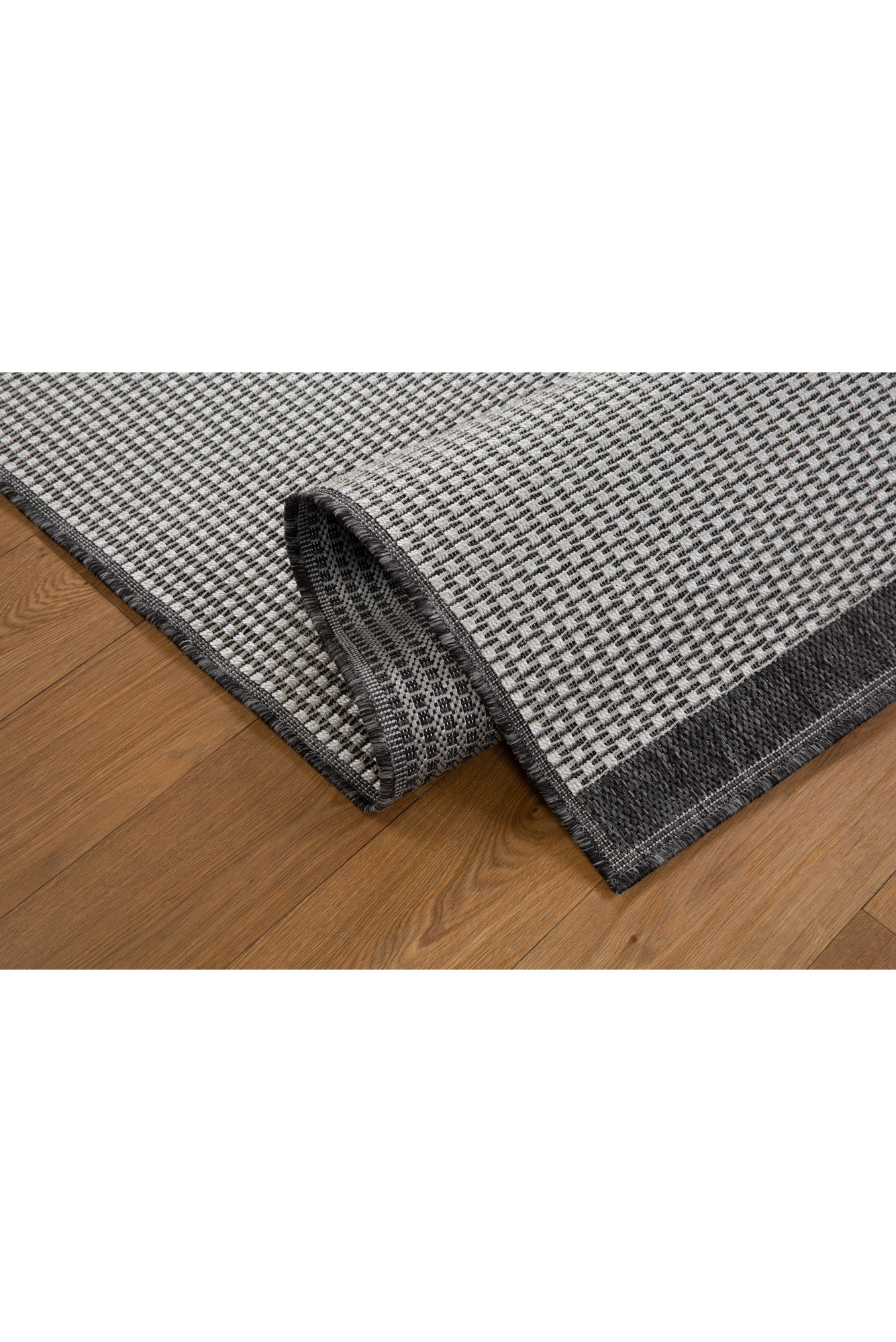 Miran Flatweave Rug 103 - Grey