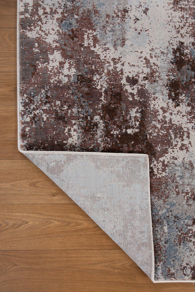 Brilliant Abstract Rug - 112 Rust