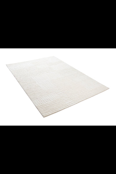 Silver Soft Rug 104  - Cream