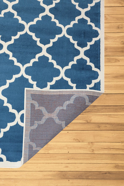 Gino Trellis Rug - 111 Blue