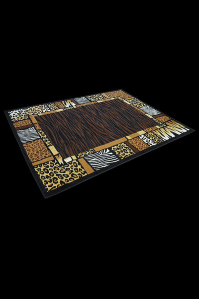 Gino Border Rug - 105 Brown