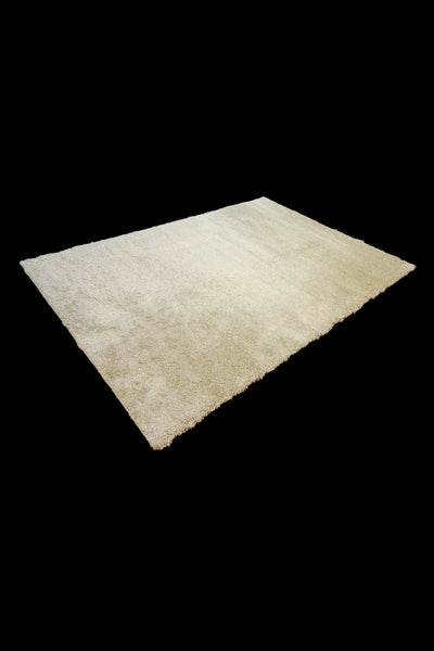 Darwin Plain Shaggy Rug - 115 Bone