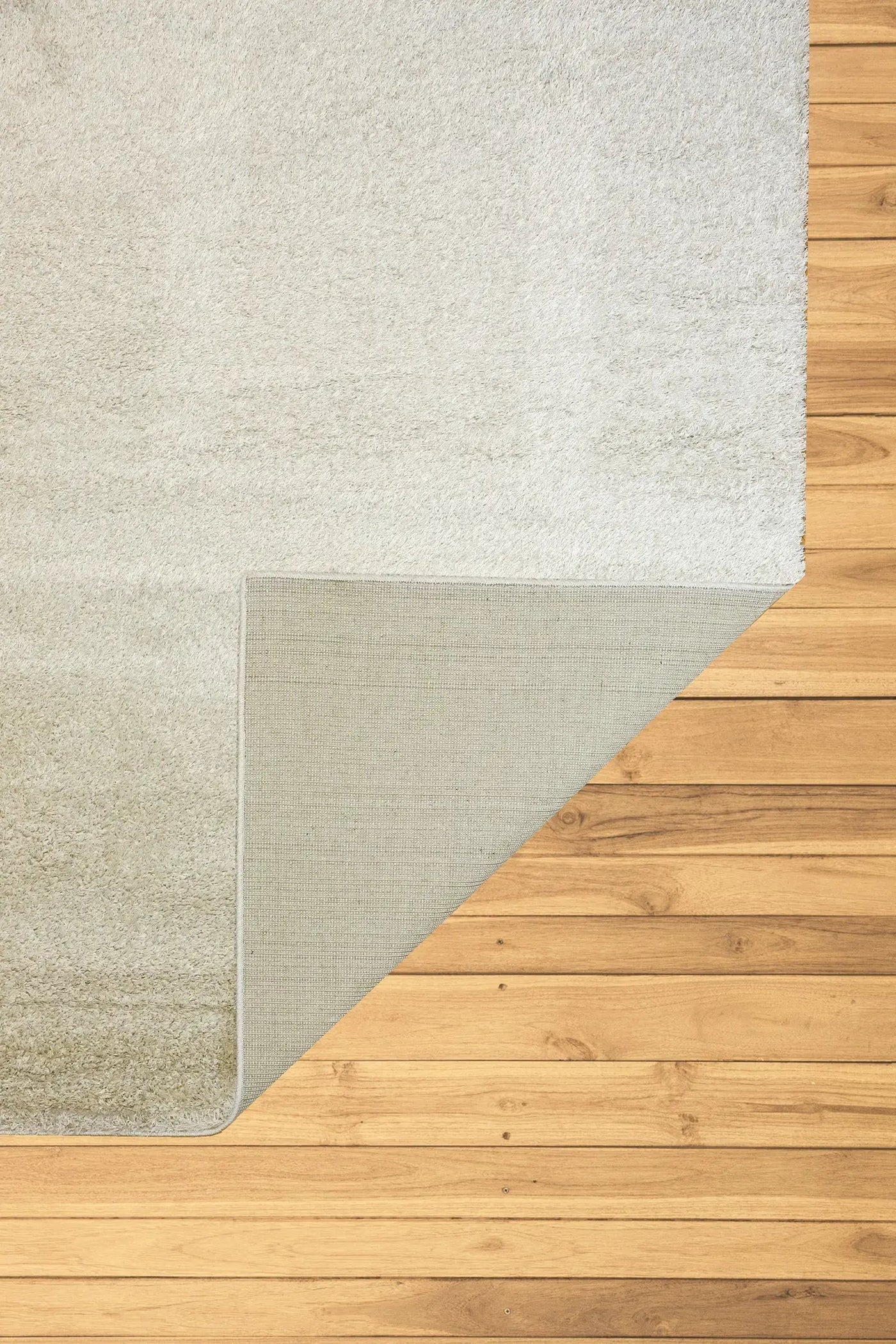 Darwin Plain Shaggy Rug - 115 Bone