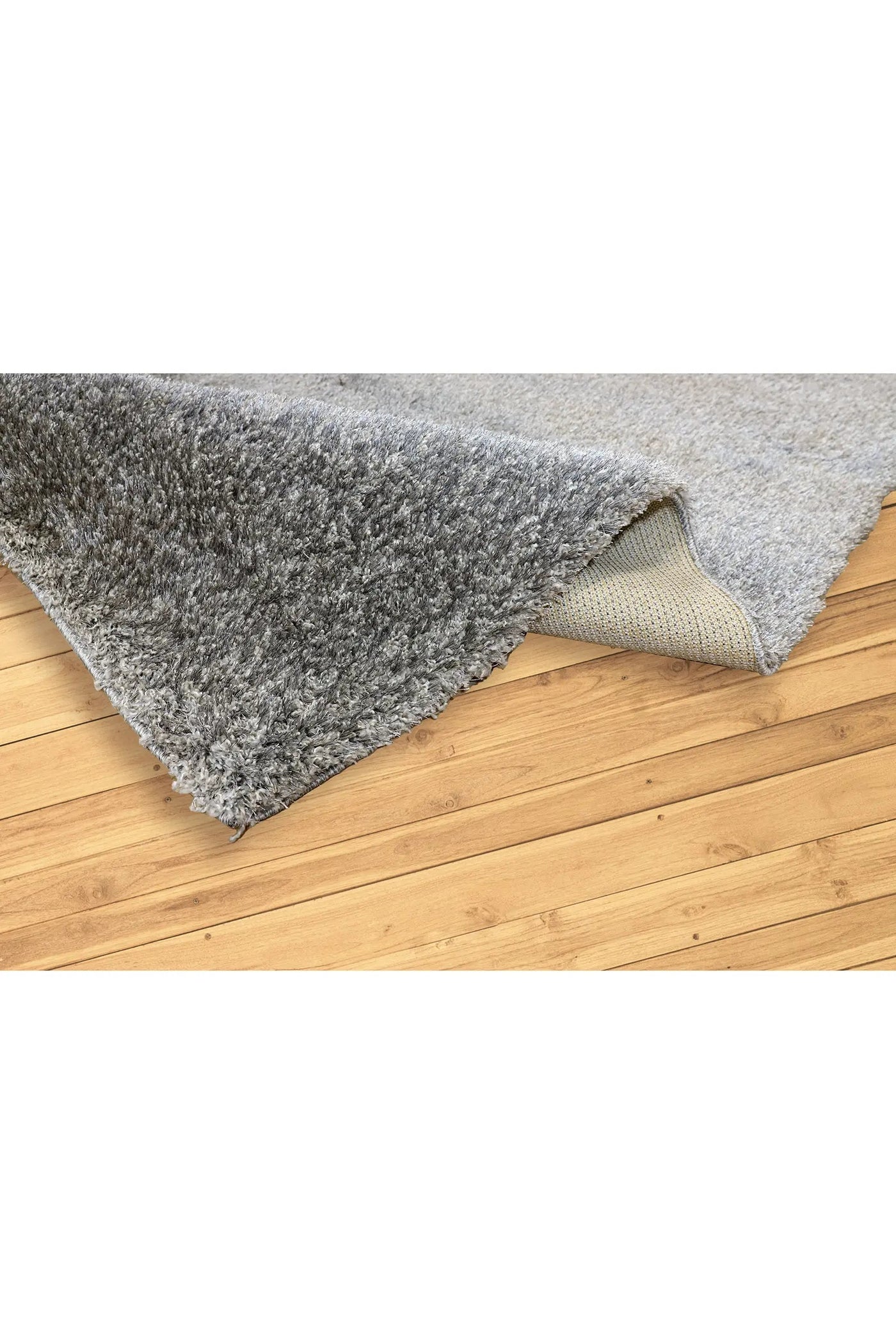 Darwin Plain Shaggy Rug - 107 Grey