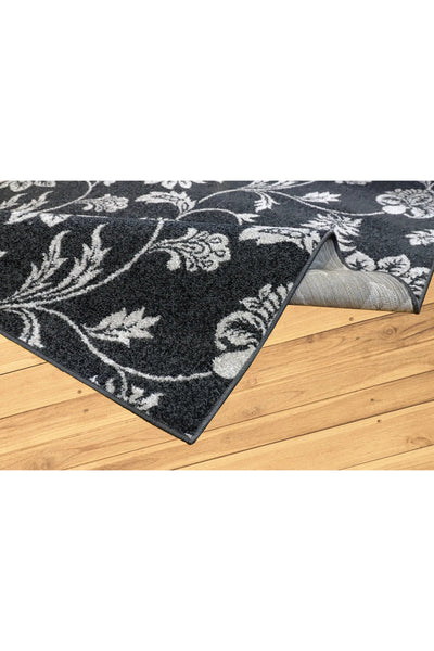 San Francisco Abstract Rug - 102 Black