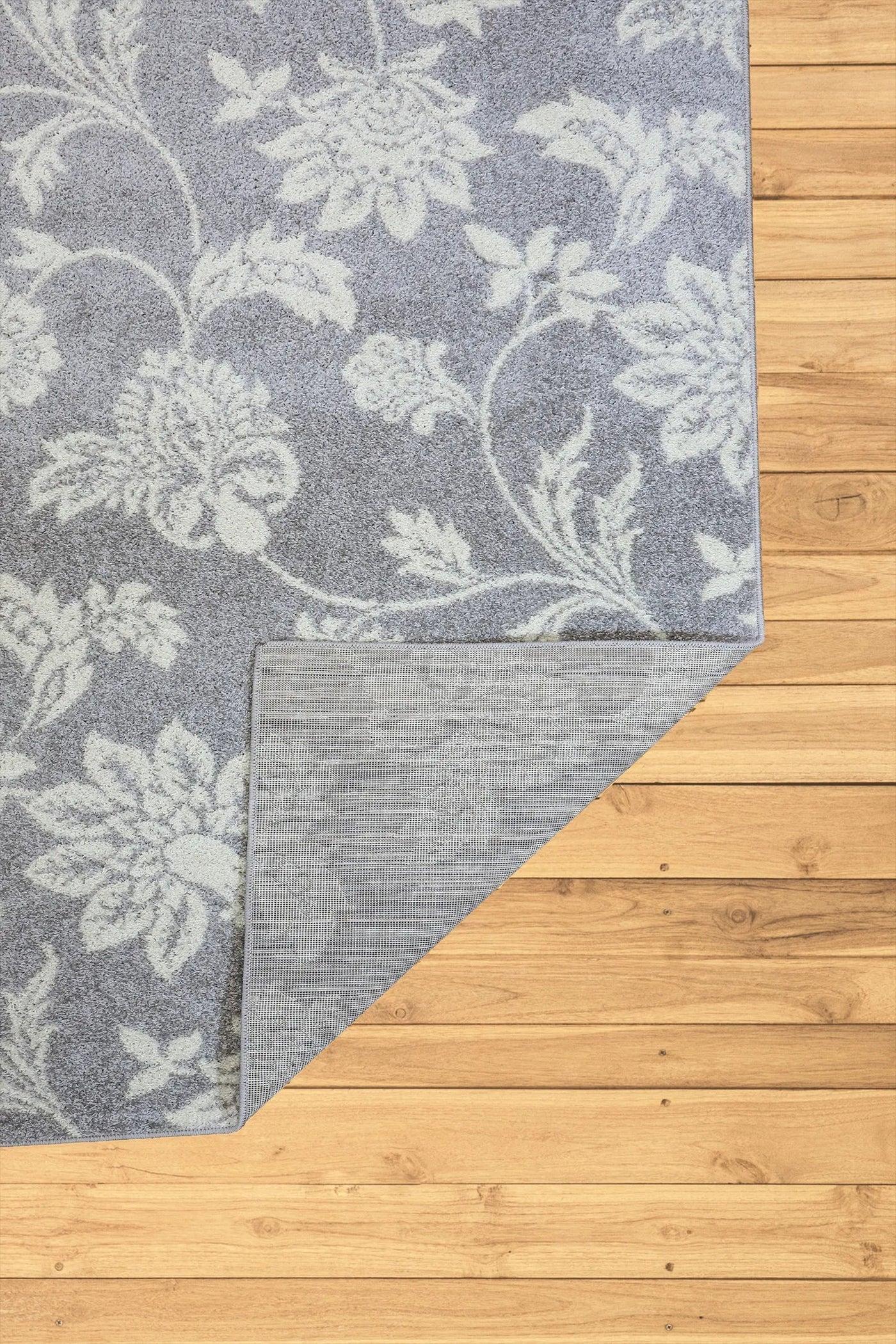 San Francisco Floral Rug - 101 Grey