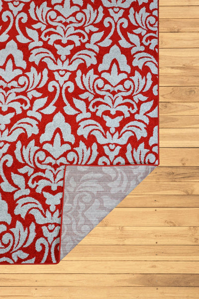 San Francisco Abstract Rug - 104 Red