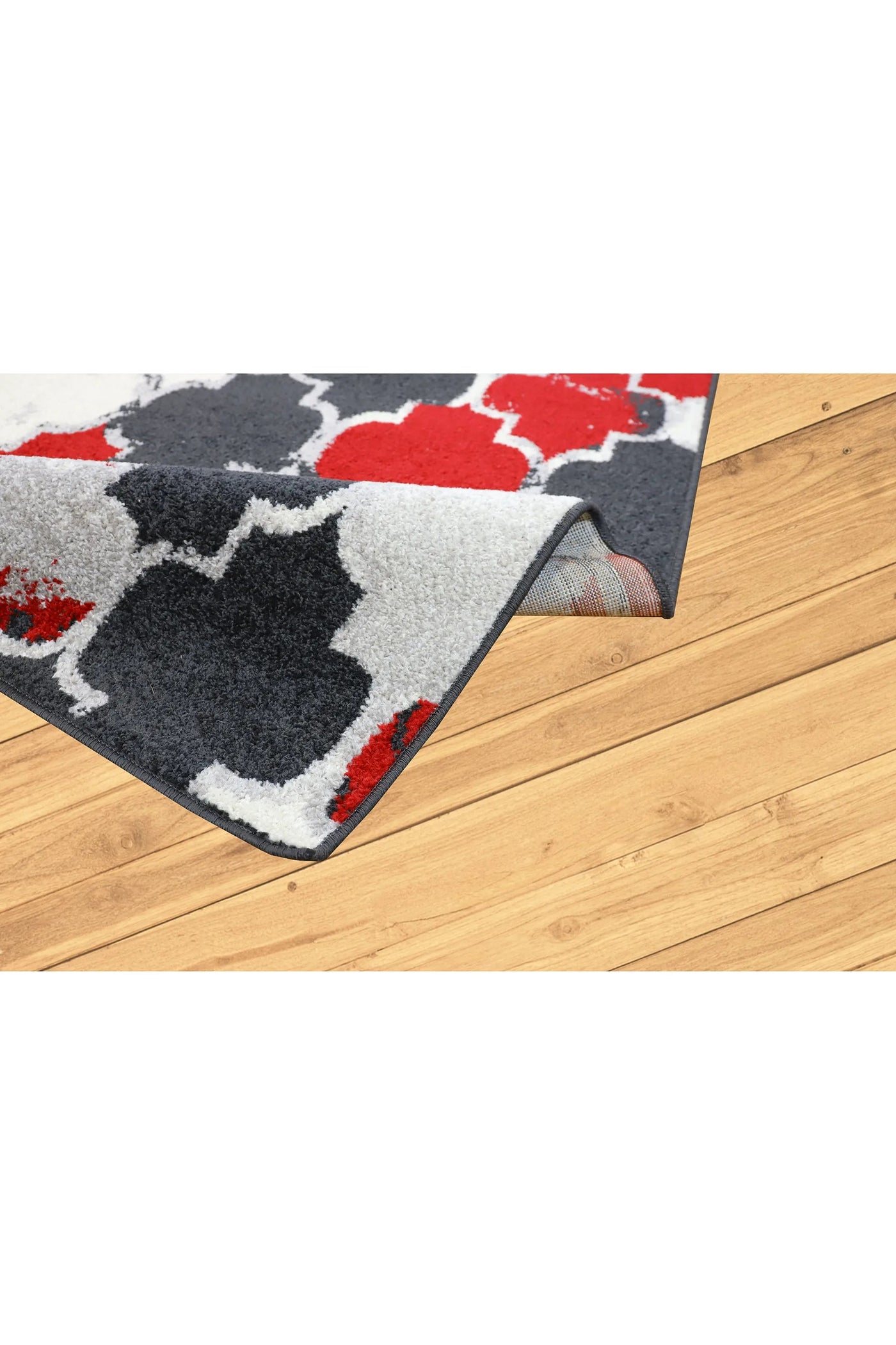 San Francisco Abstract Rug - 103 Red