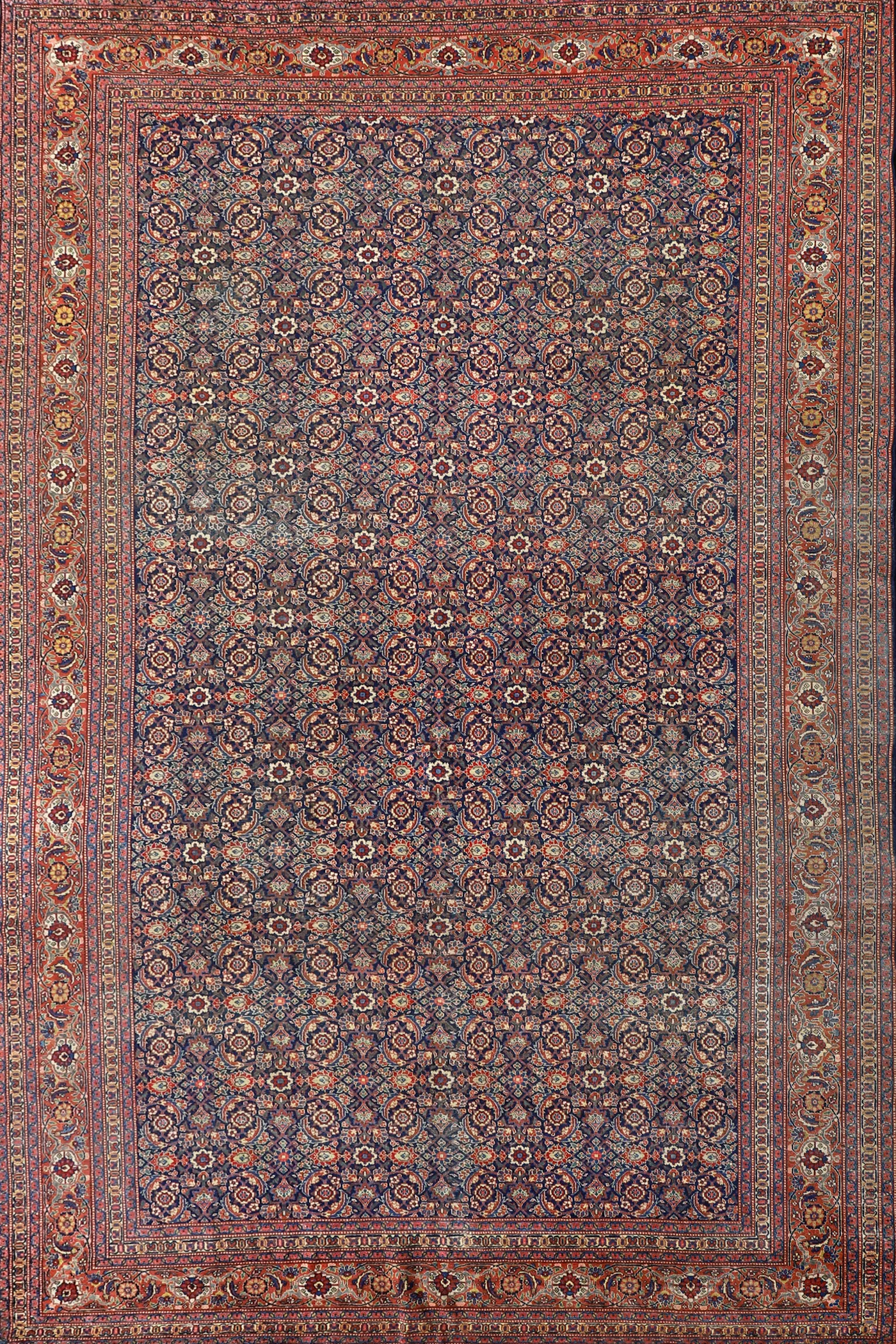 Mashad - Hand-Knotted Wool Rug - 540x357 cm