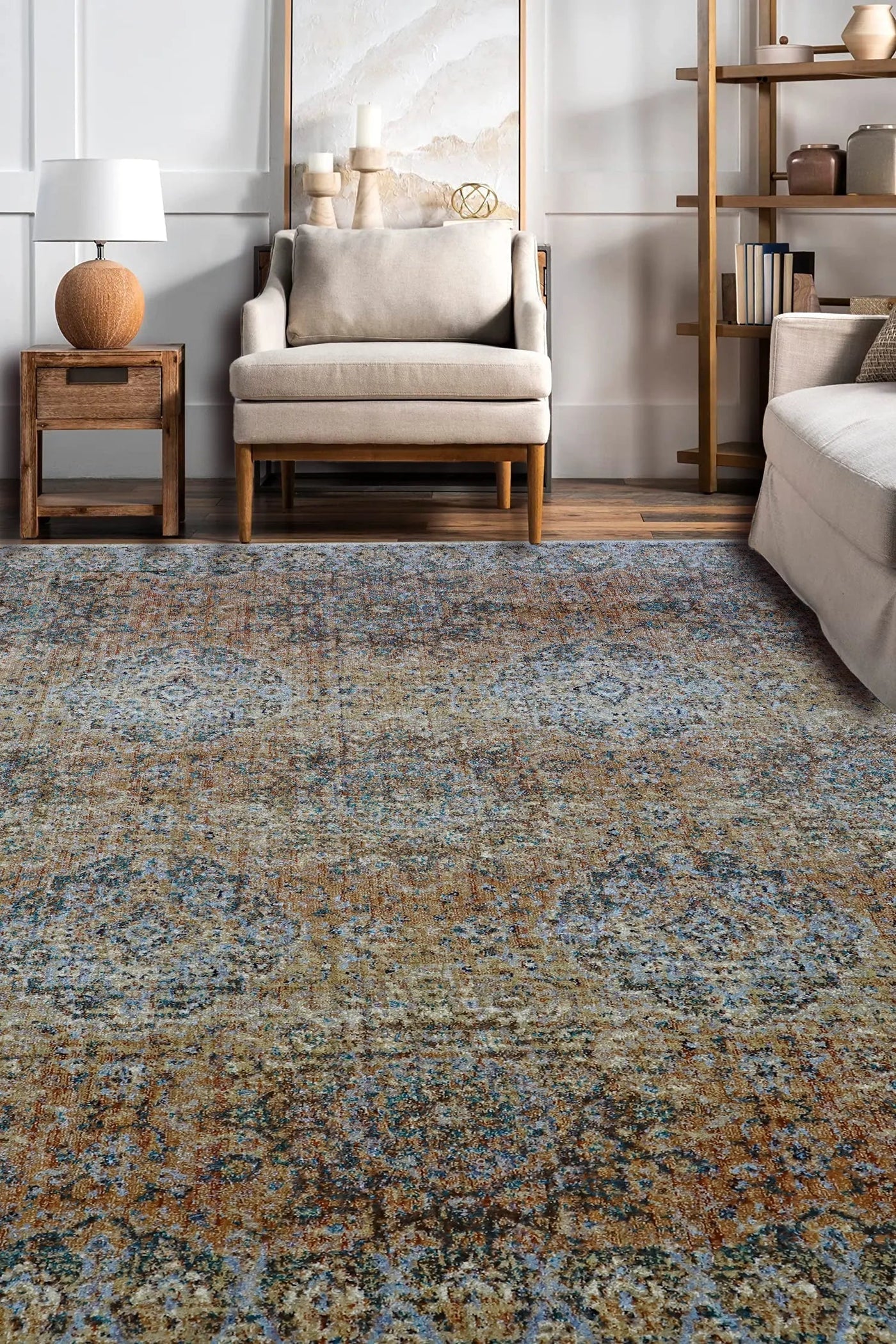 Atlanta Traditional Rug - 103 Rust