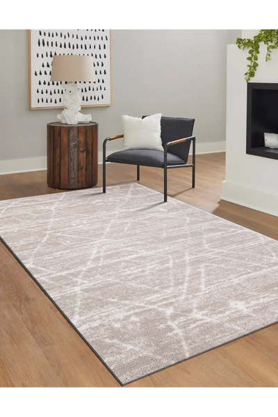 Silver Soft Rug 102  - Beige