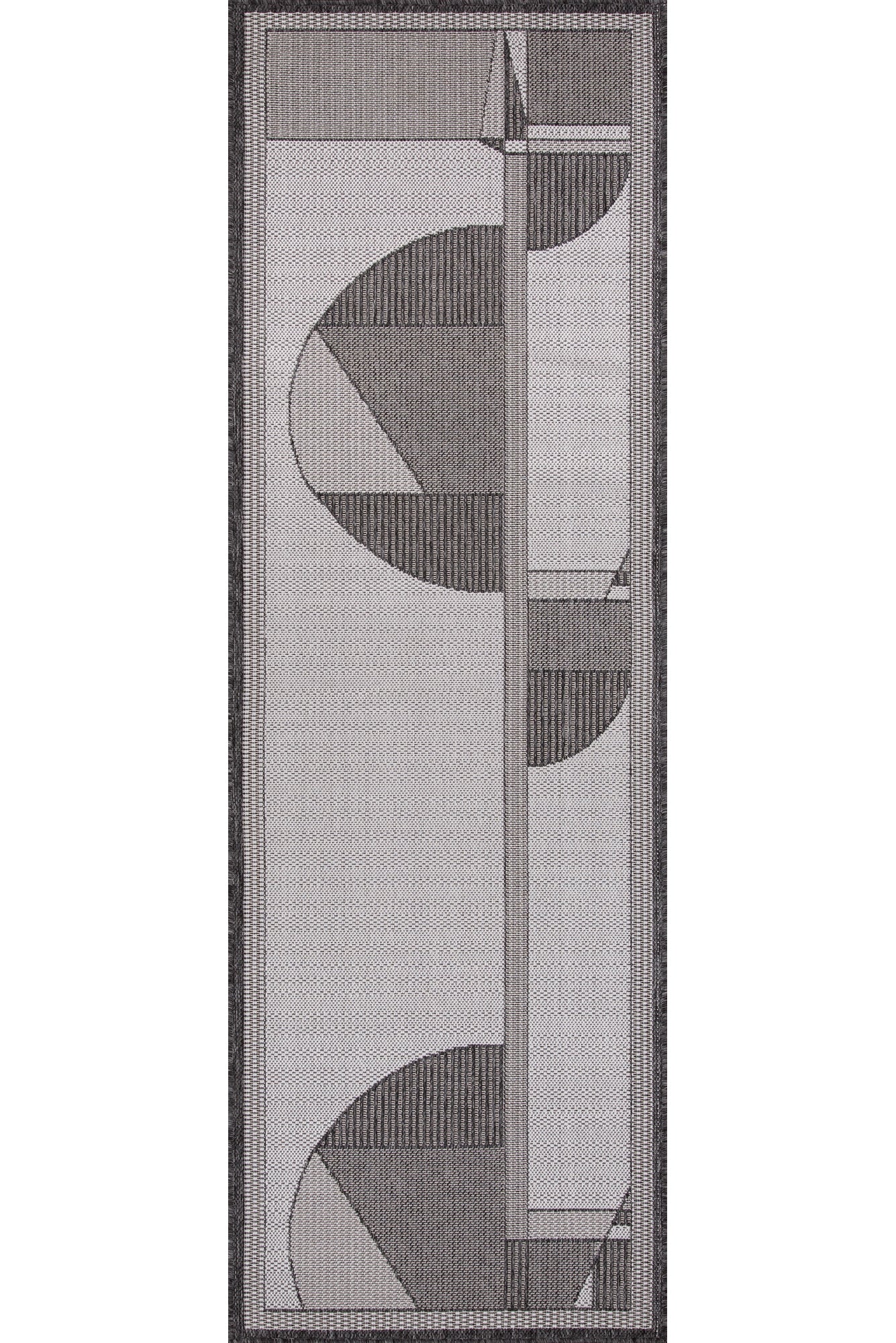 Miran Flatweave Rug 107 - Grey