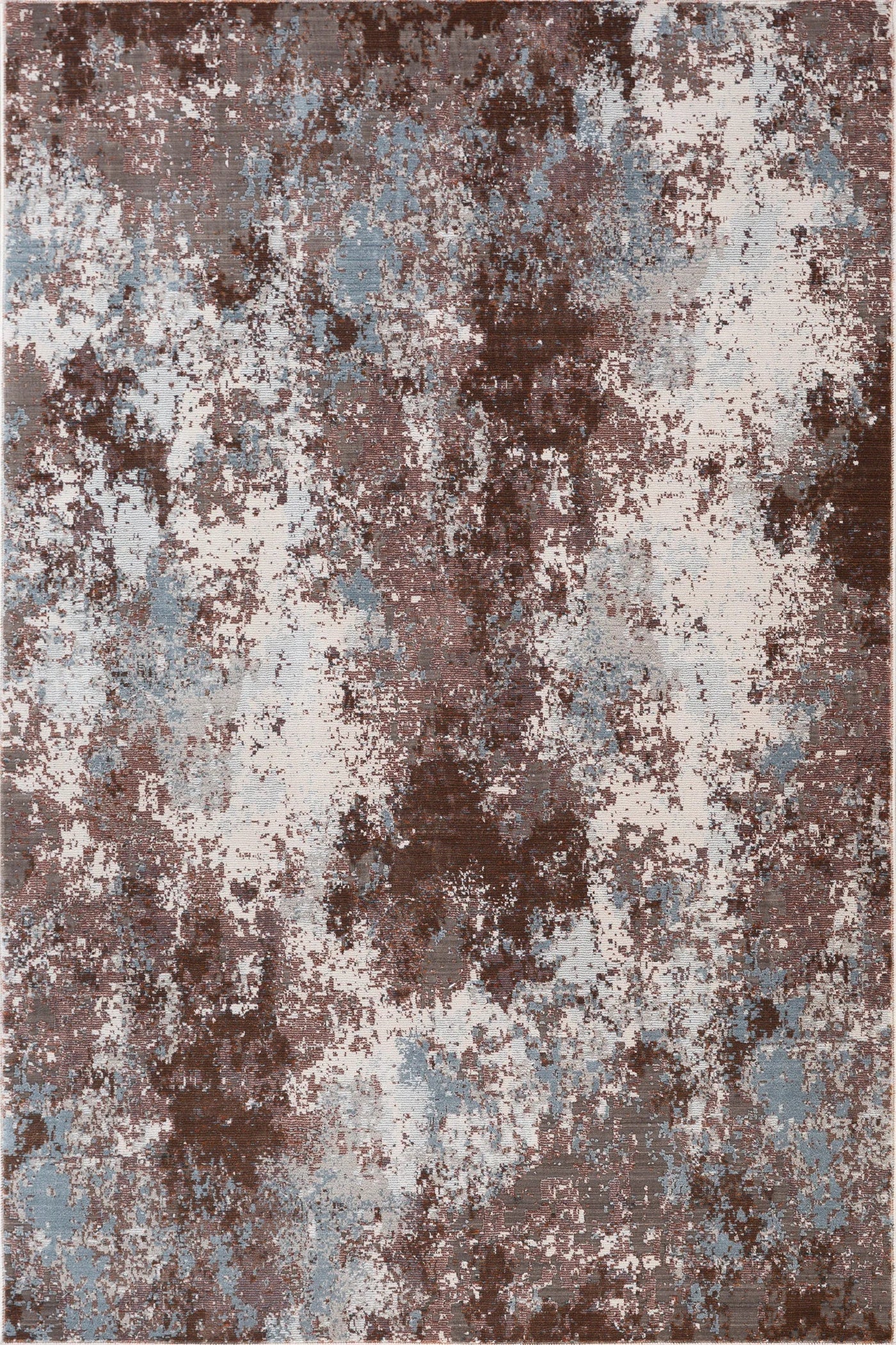 Brilliant Abstract Rug - 112 Rust