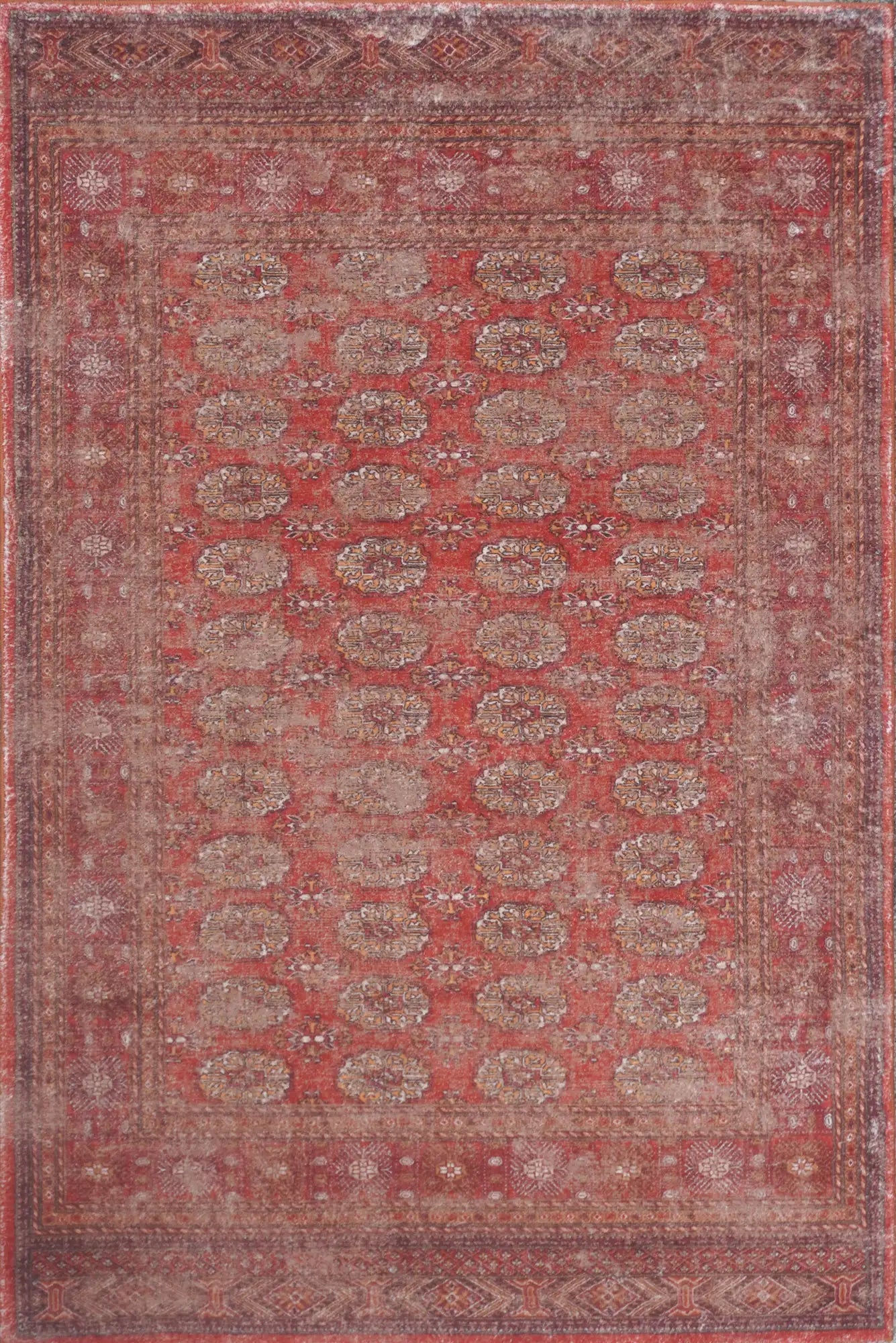 Carolina Contemporary Rug - 133 - Red