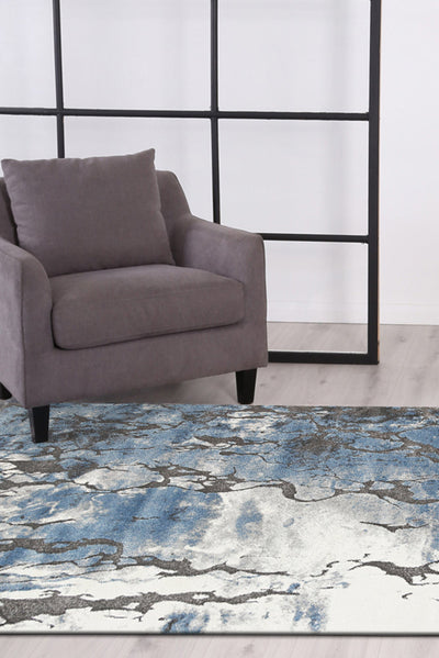 Angel Transitional Rug - 101 Blue