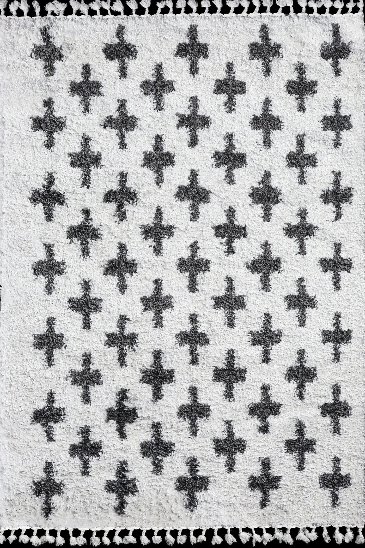 Luxor Shaggy Rug - 103 Grey