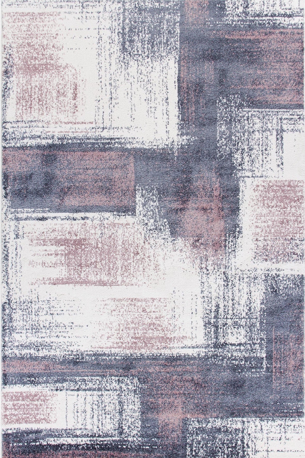 Allegra Abstract Rug - 103 Pink