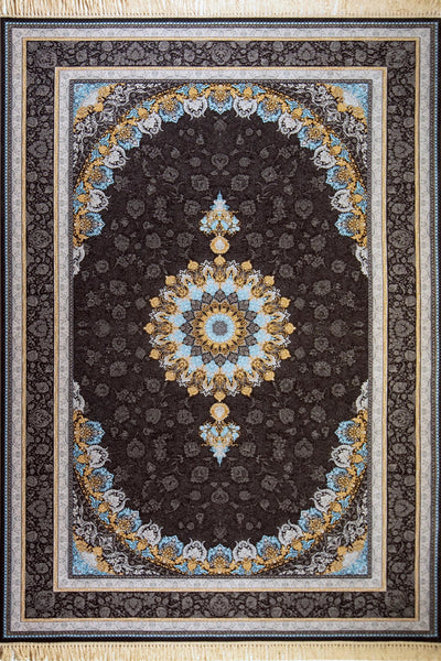 Persico Traditional Rug - 129 Coal