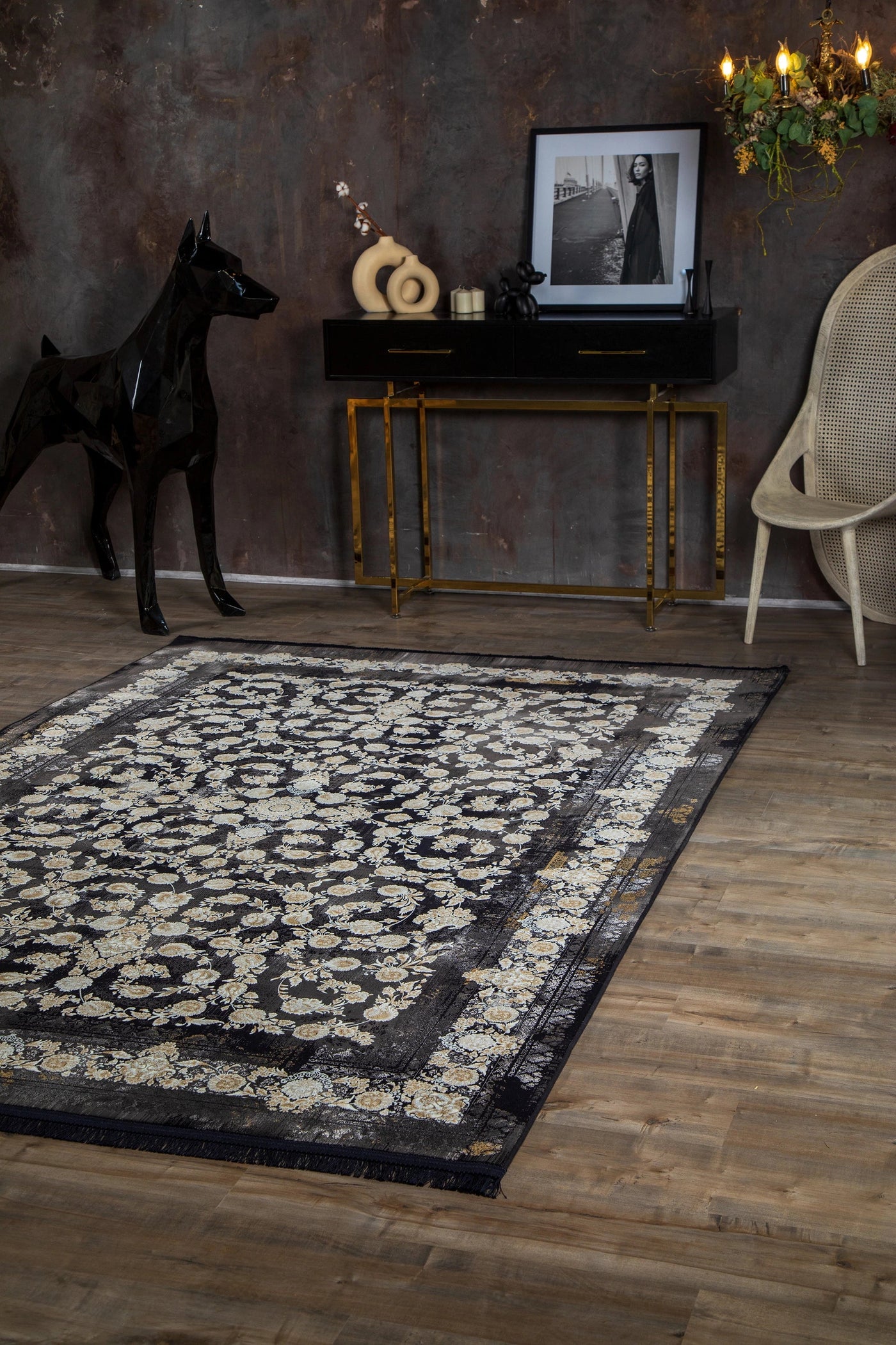 Persico Traditional Rug - 131 D.Blue