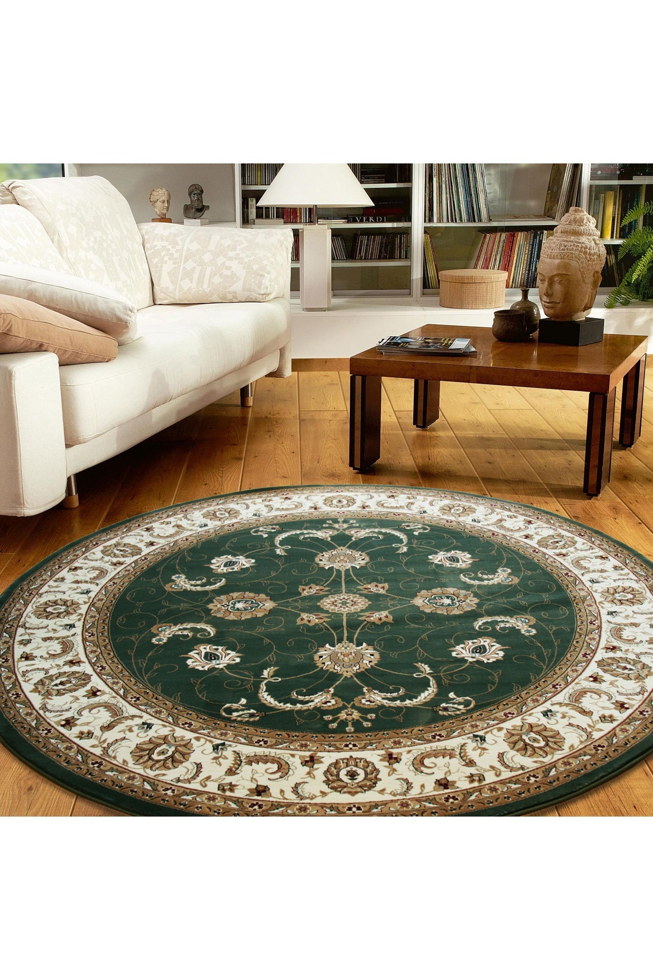 San Diego Traditional Rug - 107 Green