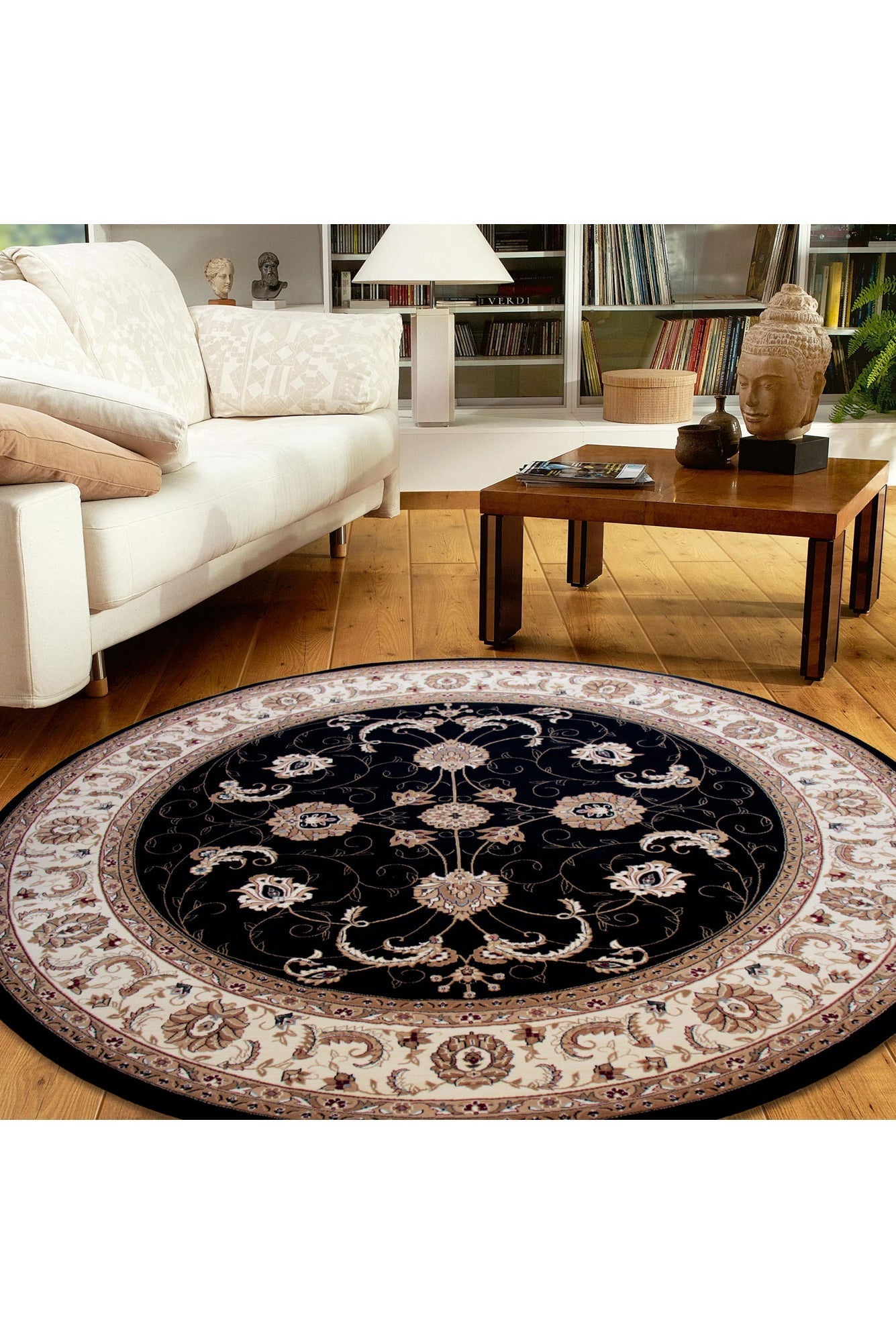 San Diego Traditional Rug - 105 Black