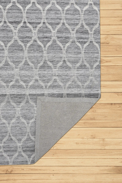 Hampton Handwoven Rug - 114 Grey