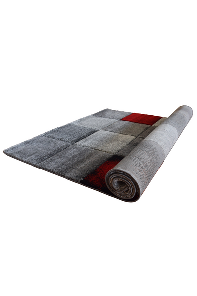 Love Abstract Rug - 125 Red