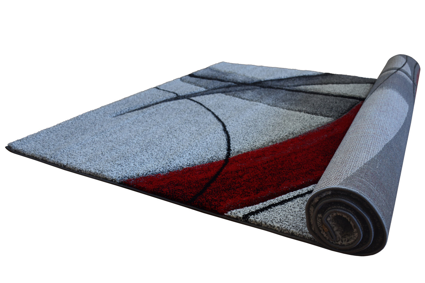 Love Abstract Rug - 107 Red