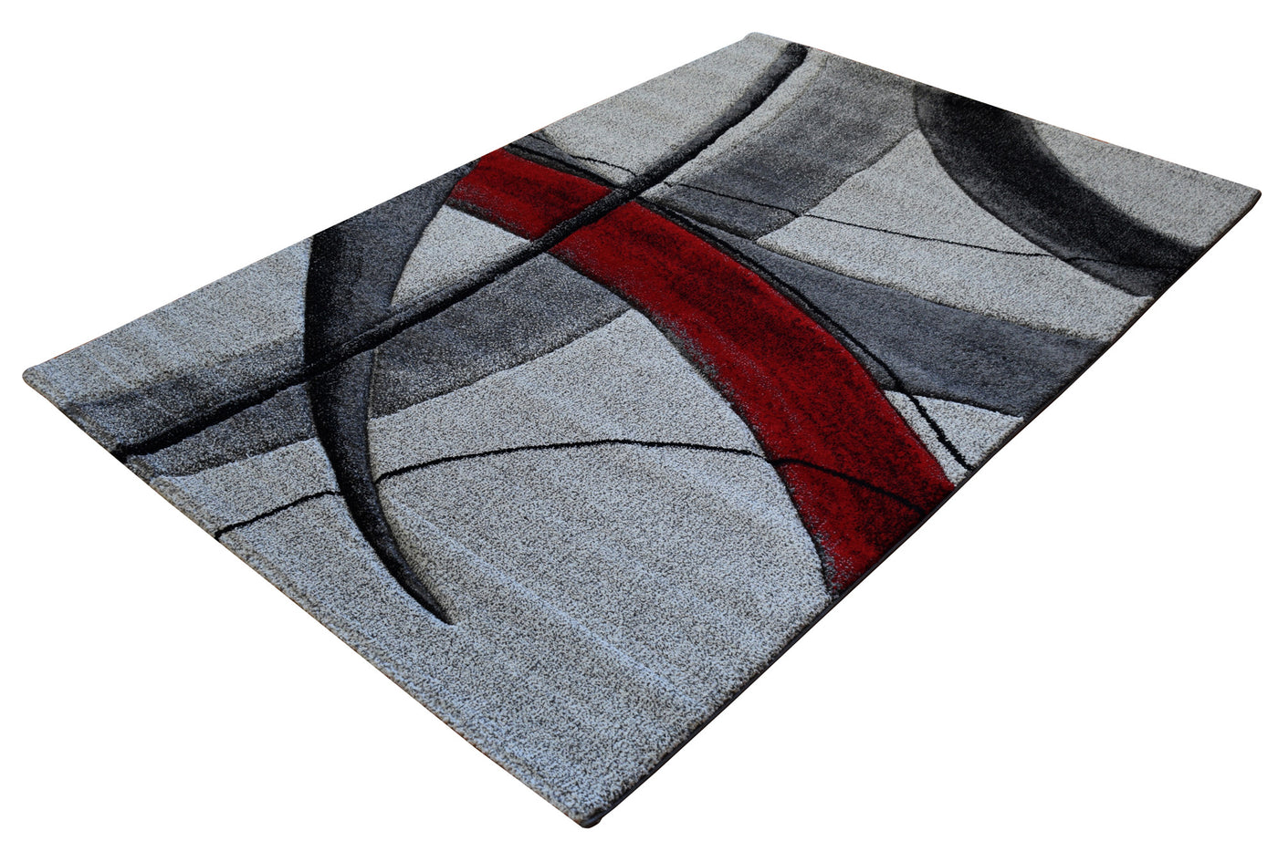 Love Abstract Rug - 107 Red