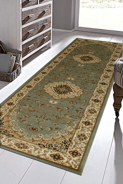 San Diego Traditional Rug - 101 Green