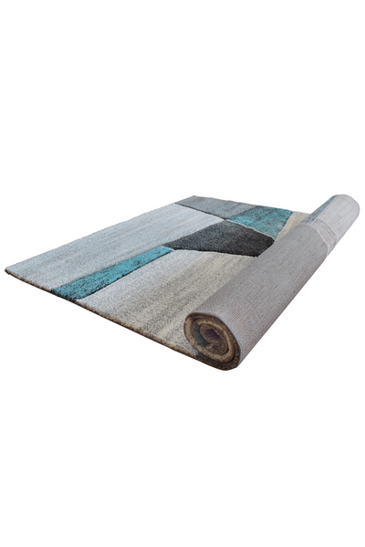 Love Abstract Rug - 109 Blue