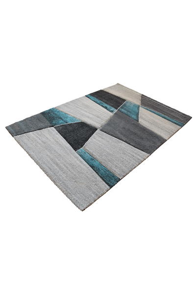 Love Abstract Rug - 109 Blue