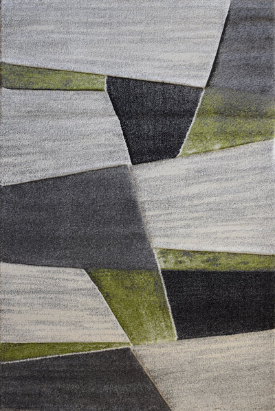 Love Abstract Rug - 111 Green