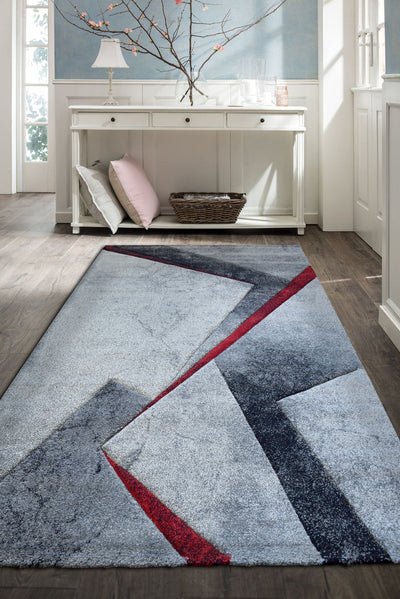 Love Abstract Rug - 119 Red