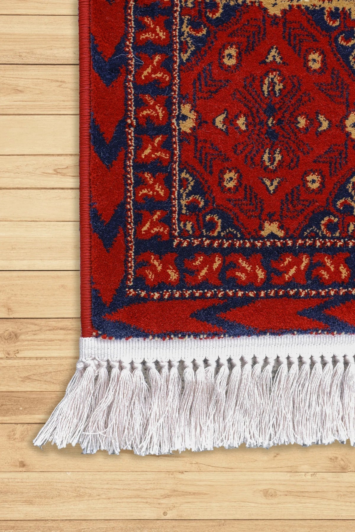 Afghan Traditional Geometric Rug - 3081-Red | Buy Rugs Online ...