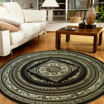 Minnesota Traditional Rug - 106 Black