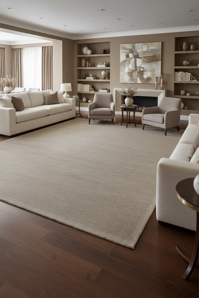 Hampton Handwoven Rug - 104 Beige