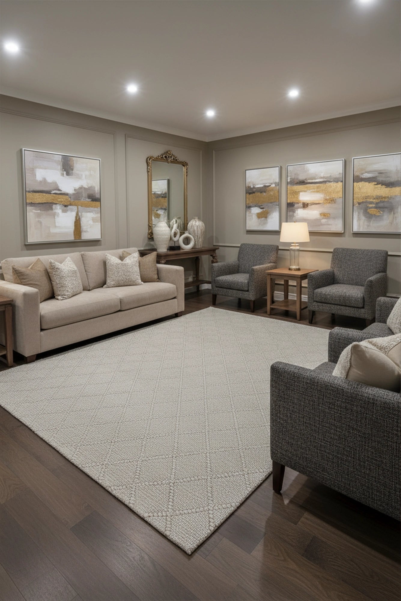 Hampton Handwoven Rug - 106 Natural