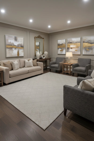Hampton Handwoven Rug - 106 Natural