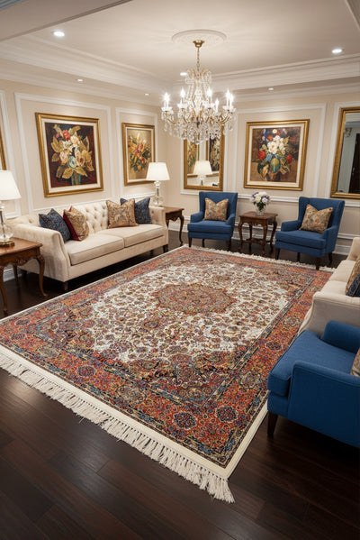 Persico Traditional Rug - 136 Pink